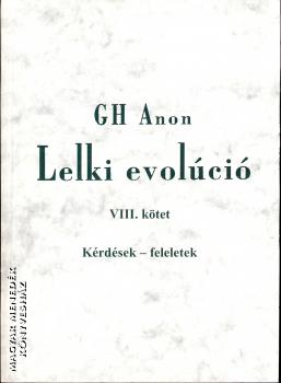 GH Anon - Lelki evolúció VIII. kötet