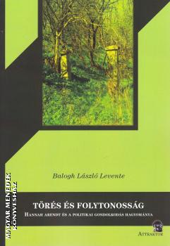 Balogh L�szl� Levente - T�r�s �s folytonoss�g