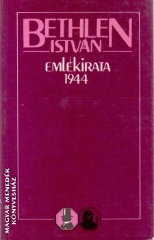 Bethlen István - Bethlen István Emlékirata 1944 - Antikvár könyv
