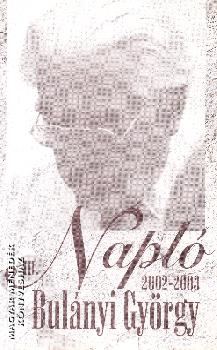 Bul�nyi Gy�rgy - Napl� 2002-2003