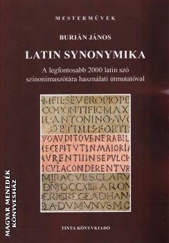 Burián János - Latin synonymika