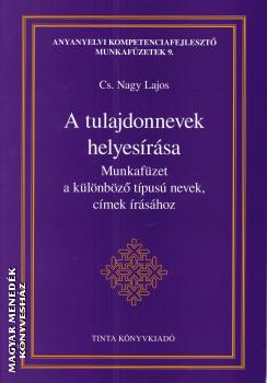 Cs. Nagy Lajos - A tulajdonnevek helyesrsa