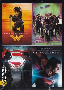 Warner Bros - DC moziverzum 4 filmes gyűjtemény - 4 DVD