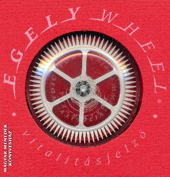 Egely György - Egely-kerék vitalitásjelző piros színben