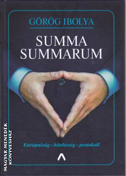 Görög Ibolya - Summa summarum