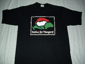 P�l� - Justice for Hungary p�l� XXL m�retben