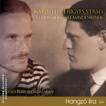 Karinthy Frigyes - Karinthy Frigyes versei Hangoskönyv CD