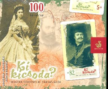 Társasjáték - Ki kicsoda? - Magyar történelmi társasjáték (100 kártyalap)