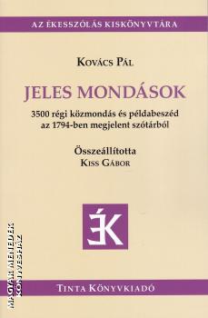 Kovcs Pl - Jeles mondsok