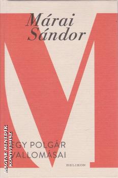 Mrai Sndor - Egy polgr vallomsai - 2025-s kiads