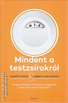 Mariette Boon - Liesbeth van Rossum - Mindent a testzsírokról