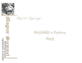 Hajnal Gyöngyi - Mérföldkő a tejúton, Majk