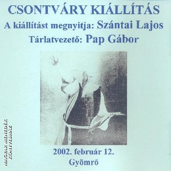 Szántai Lajos Pap Gábor - Csontvári Kiállítás