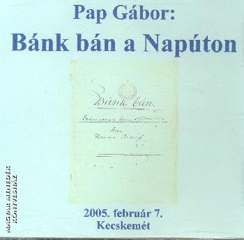 Pap Gbor - Bnk bn a Napton