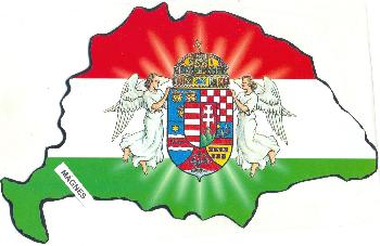 H�t�m�gnes - Nagy-Magyarorsz�g alak� h�t�m�gnes �ri�s m�retben