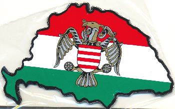 Matrica - Nagy-Magyarorsz�g rakamazi Turullal matrica k�ls�s