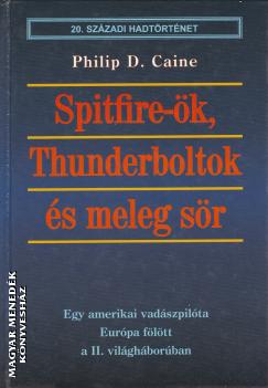 Philip D. Caine - Spitfire-k, Thunderboltok s meleg sr ANTIKVR