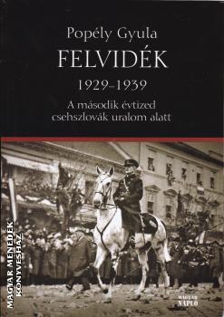 Popély Gyula - Felvidék 1929-1939