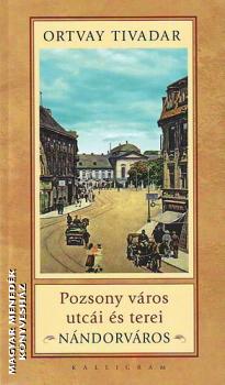 Ortvay Tivadar - Pozsony vros utci s terei - Nndorvros