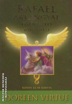 Doreen Virtue - Rafael arkangyal gyógyító jóskártyái - könyv és 44 kártya