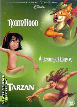 - Robin Hood, A dzsungel könyve, Tarzan DVD díszdoboz