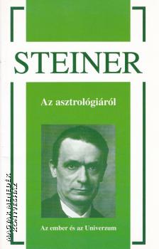 Rudolf Steiner - Az asztrológiáról (zöld borítós)