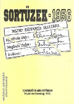 Kahler Frigyes - Sortüzek 1956 ANTIKVÁR