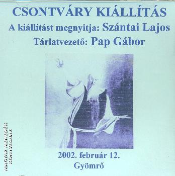 Szántai Lajos Pap Gábor - Csontváry kiállítás