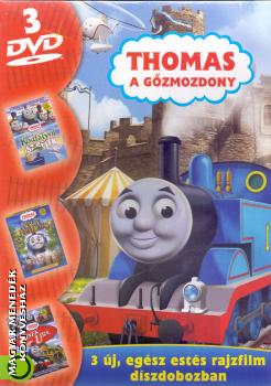 - Thomas a gőzmozdony DÍSZDOBOZ - 3 DVD