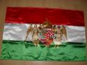 Zászló - Selyem zászló 90x60 angyalkás címeres